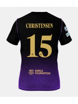 Moški Nogometna dresi replika Barcelona Andreas Christensen #15 Gostujoči 2026-27 Kratek rokav Moški Nogometna dresi replika Barcelona Andreas Christensen #15 Gostujoči 2026-27 Kratek rokav